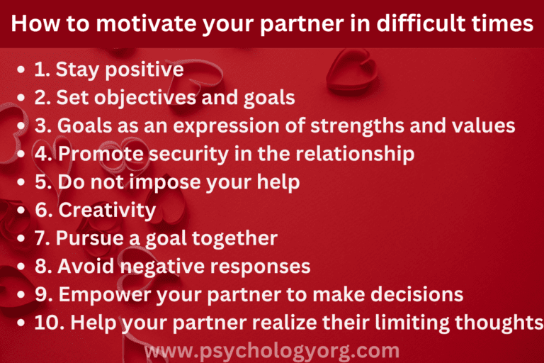 How to motivate your partner in difficult times | 10 Tips