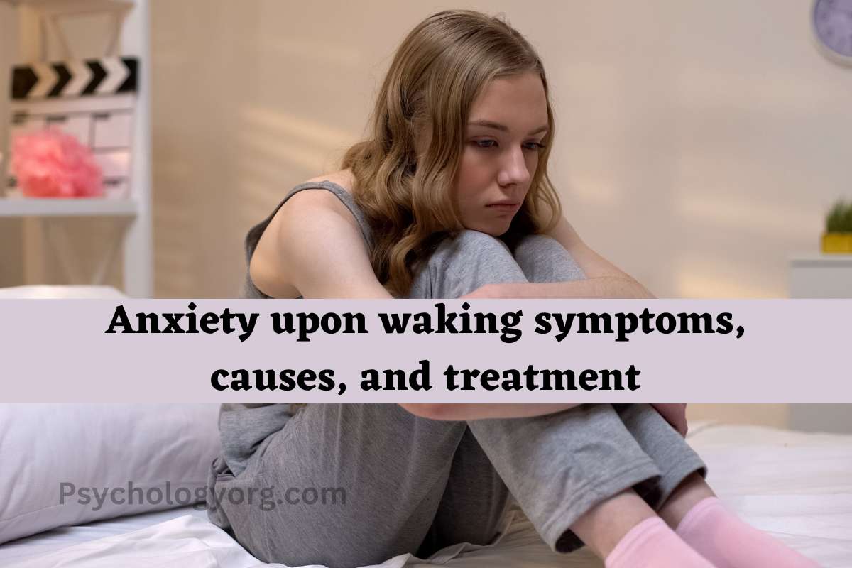 Anxiety upon waking