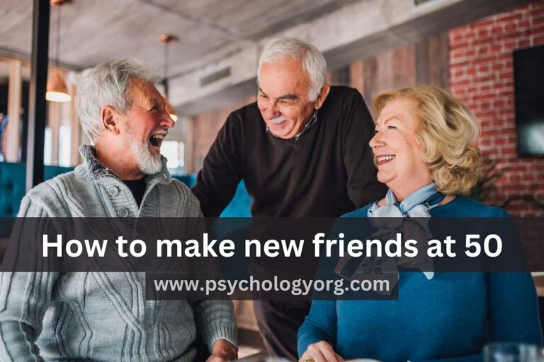 How to make new friends at 50