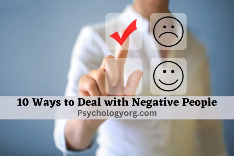 10 Ways to Deal with Negative People