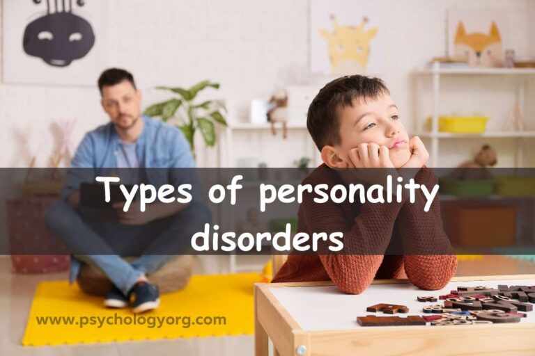 Types of personality disorders DSM 5