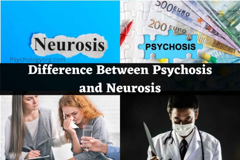 Difference Between Psychosis and Neurosis