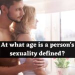 At what age is a person's sexuality defined?