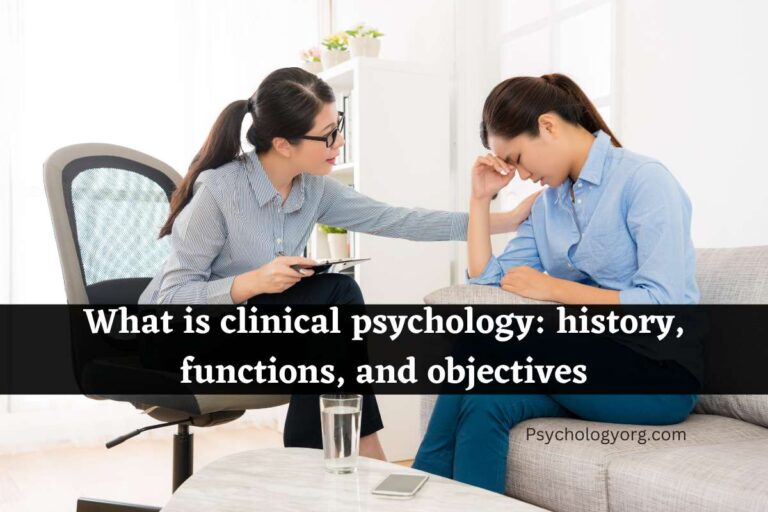 What is clinical psychology: history, functions, and objectives