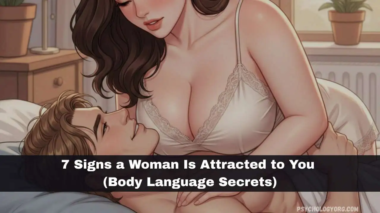 signs a woman is attracted to you