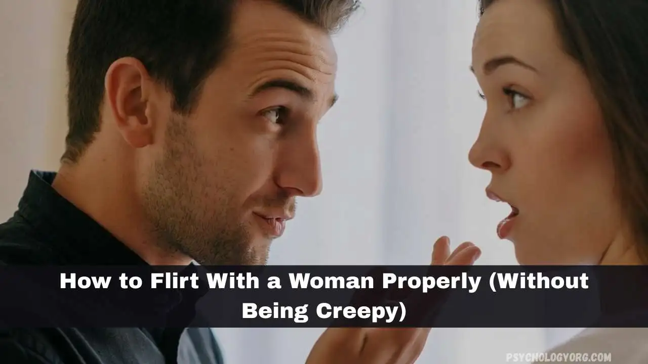 how to flirt with a woman