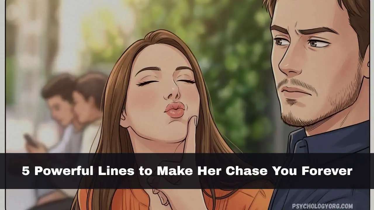 lines to make her chase you