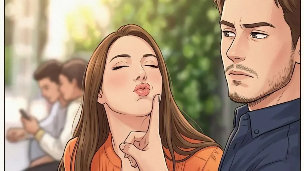 what a girl thinks immediately after kissing you